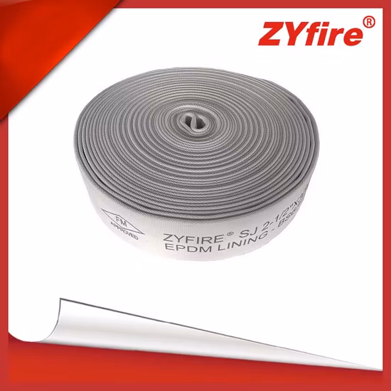 Manichetta antincendio da 5 pollici con rivestimento singolo Zyfire Factory Supply